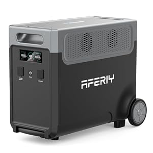 AFERIY 3600W3840Wh Tragbare Powerstation (Kompatibel mit P310)Stromausfälle