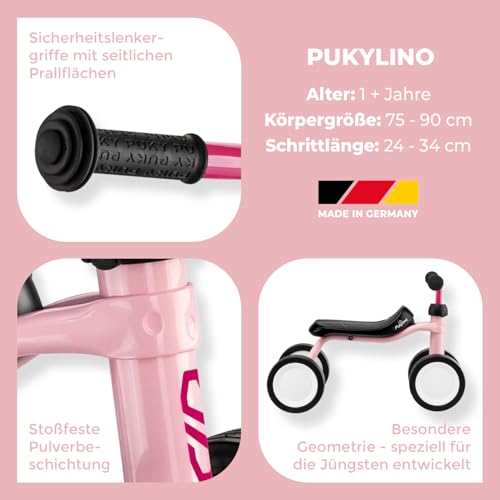 PUKY PUKYLINO | Ab 1 Jahr | Optimale Mobilitätsentwicklung & Koordination | Hochwertiger Stahl mit Stoßfester Pulverbeschichtung | Sicherheitsset & Float-Laufräder – Bild 4