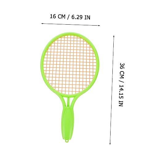Raqueta de tenis Balacoo para niños verde ligero miniatura 2