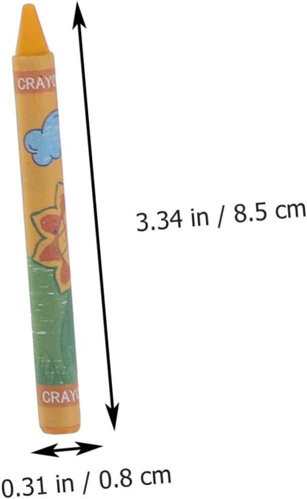 48Pcs Color Boy Girl's Crayon for Painting and Drawing Comfortable Grip for DIY Projects and Coloring Books for Students
