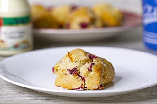 Ackroyd's Bakery Afternoon Tea Graduation Celebration 2 Dozen Fresh Baked Scones Variety Pack - Blueberry, Cranberry Orange, Plain, And Dark Chocolate Cherry #TOP4