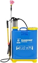 Diamond 16L Manual Agriculture Sprayer Pump – ISO Certified Hand Operated Knapsack Spray Machine for Farming, Gardening, Pesticides, Fertilizers & Herbicides – Durable Tank with Adjustable Straps