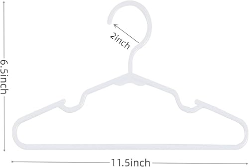 Miniatura 9 de 60 perchas grises para armario de bebé, antideslizantes, para ropa de recién nacido, para regalo de ropa de recién nacido, perchas apilables,