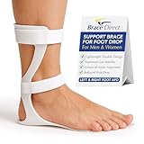Brace Direct Semi-Rigid Leaf Spring AFO for Foot Drop - Lightweight Posterior Ankle-Foot Orthosis - Trimmable Fit (Women’s Right)