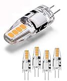HOHE HELLIGKEIT: AC / DC 12V G4 LED-Lampen 360 Grad mit 8 Stück superhellen 2835SMD LEDs, 160 Lumen warmweißes Licht.