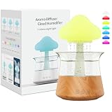 Nueva lámpara de lluvia, fuente de humidificador de escritorio para el