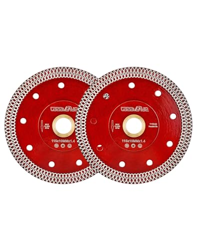 Disque diamant 115 carreaux porcelaine granit marbre céramique Casaverde en lot de 2
