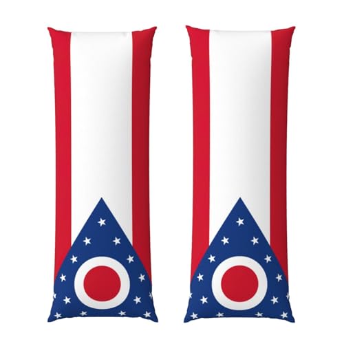 Housse de coussin de corps Ohio en tissu ultra doux esthétique