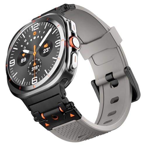 Bracelet Galaxy Watch Ultra 47mm fluororubber sport pour Samsung Watch 7