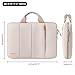 ROEPHY 17 Inch Laptop Sleeve Case,Waterproof Shockproof Laptop Protective Carry Bag for Chromebook/Ultrabook/Gamebo... Beige