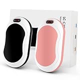 Hand Warmers Rechargeable 2 Packs,10000mAh Electric Handwarmer Power Bank Reusable Portable Hand War