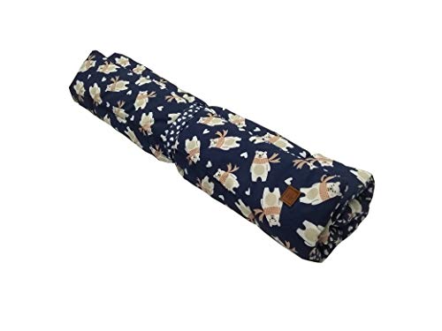 Colchonete Fábrica Pet para Cães, Baby Bear Azul