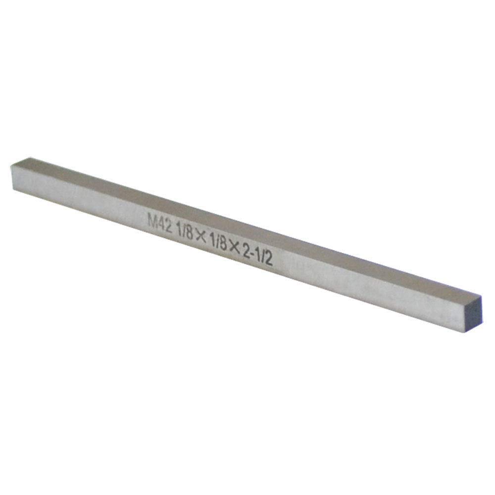 5 szt. M42 kobaltowe kwadratowe prostokątne bity narzędziowe HSS 1/8 cala x 1/20.3 cm x 2 1/5.1 cm