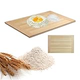 Crisalide® Asse da Pasta 80x60 cm in Multistrato di Pioppo – Spianatoia per Impasto e Lavorazione Pasta Fresca – Tagliere da Cucina Professionale e Casalingo
