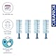 Curaprox Interdentalbürsten-nachfüllpackungen CPS 410 Perio – Für Größere Zwischenräume & Zahnfleischpflege | Ultrafeine Filamente Effektiv Für Die Reinigung | Blau | 4er-pack