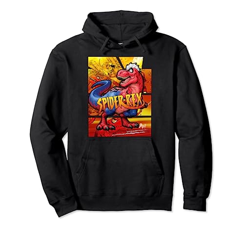 Pull Spider-Rex Marvel : sweat-shirt à capuche pour homme et femme adepte de mode geek originale