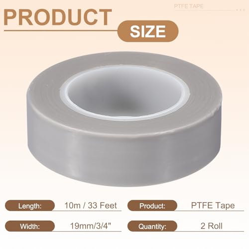 Cinta alta temperatura PTFE PATIKIL impermeable y termorresistente de 0.18mm 2