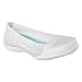 SKECHERS Womens Breathe-Easy - Pretty-Factor White Sneaker 7 B (M)