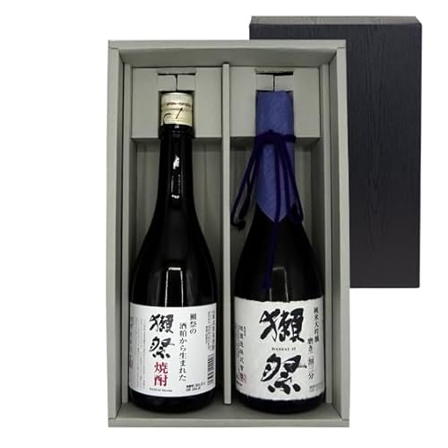 獺祭 焼酎 720ml & 純米大吟醸 磨き二割三分 720ml ギフトボックス入り 山口県 旭酒造 日本酒 焼酎