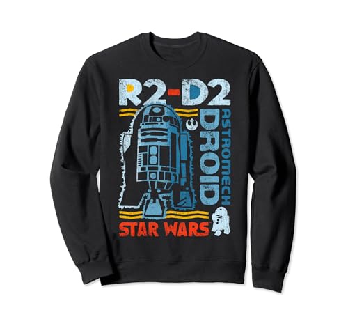 Sweat Star Wars R2-D2 pour afficher votre passion geek avec style et confort