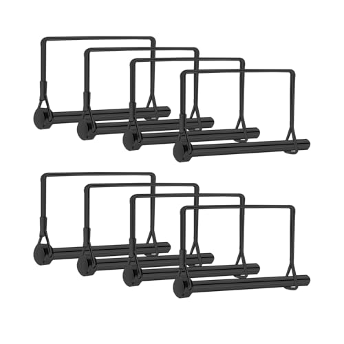 8 PCS Trailer Pin 3/8x4 Inch Safety Coupler Pin Heavy Duty Wire Lock Pin Secure Trailer Hitch Coupler Pin Hitch Pin Lock Accessories for Farm Trailers Lawn Hitches Wagons Towing Garden (3/8x4in)
