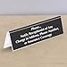 SmartSign 'Notify Receptionist Of Any Change In Address/Number/Insurance Coverage' Counter Sign, 2