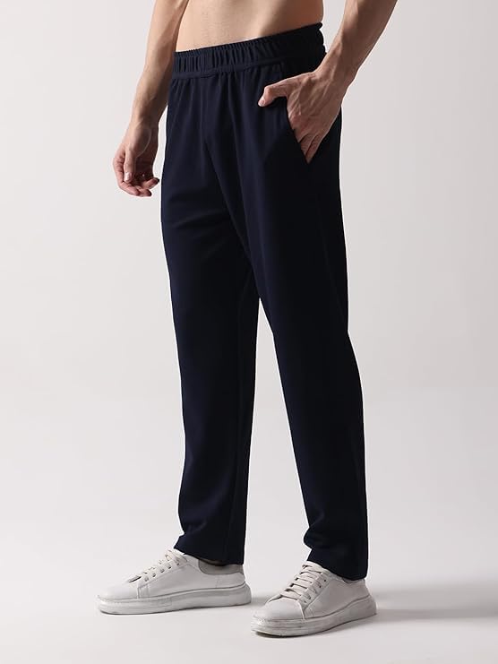 Image of GRECIILOOKS Men's Loose Mid Rise Regular | Sports Stylish Track Pant | Trouser (Available in Plus Size)