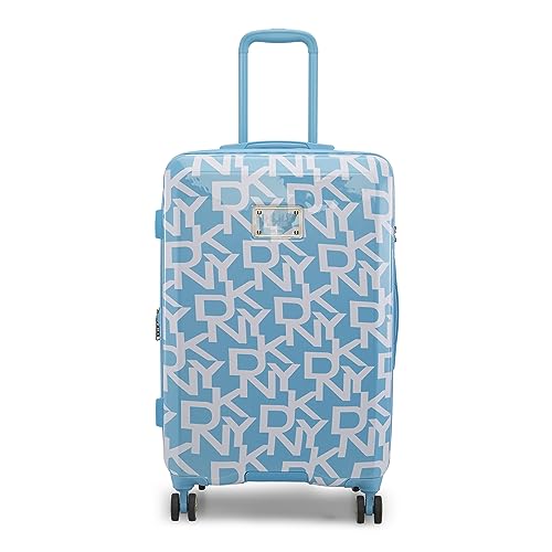Image of DKNY Deco Signature Range Blue Color 24 inch Medium Trolley