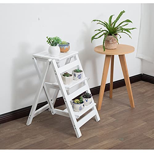 Éliminez le manque de place avec cet escabeau pliable multi-usages