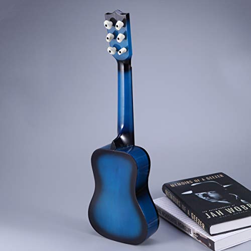 Toddmomy Kids Guitar 21 Inch Acoustic Guitar, Classical Acoustic Guitar, Small Size Portable Wooden Guitar For Children Beginner Adult Teen () Toy Guitar #TOP7