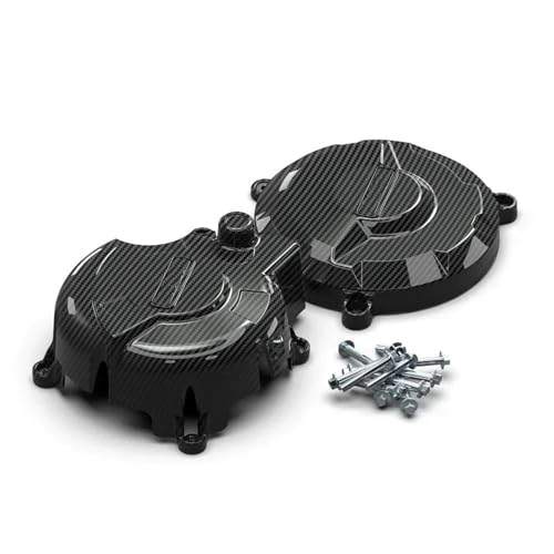 SWSSJUAN Gehäusedeckel Motocross-Kupplungsschutz, Motorzündungsschutz, Wasserpumpenabdeckung Für Ducati Für Panigale V2 2020, 2021, 2022, 2023