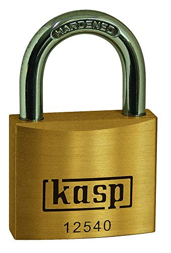 Image of Kasp 125 Premium Brass Padlock 40mm Keyed Alike KA25402