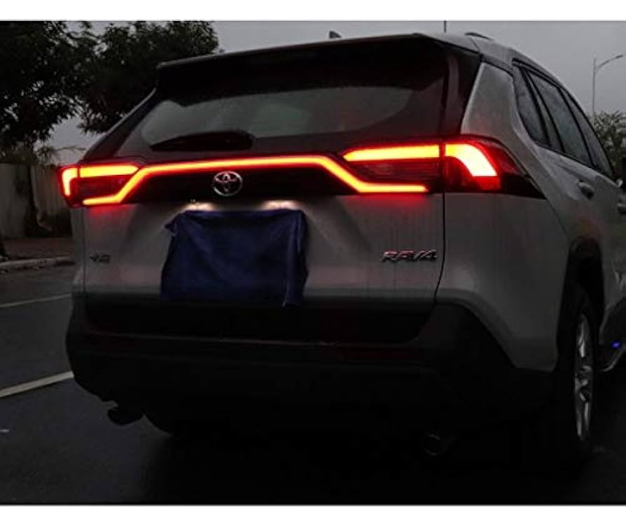 RAV4 1文字テール Amazon | 2019～ 新 RAV4用 テールランプ 一文字 LEDセンター
