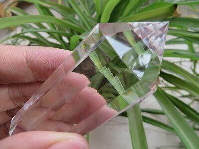 Miniatura 4 de 3.77 oz 12 lados estilo Vogel claro cuarzo cristal varitas punto zhenghong