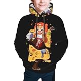 Himouto Anime Umaru-Chan Hoodie Fit Sweatshirt Tops 3d Digital Printed Youth Hoodie Regular Medium Black