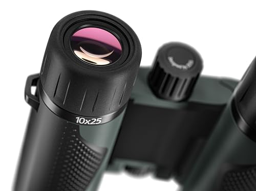 ZEISS Terra TL Pocket Binoculars 10x25 Compact, Waterproof, and Fast Focusing with Coated Glass for Optimal Clarity in All Weather Conditions for Bird Watching, Hunting, Sightseeing, Dark Green - Thumbnail 6