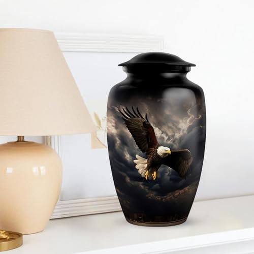 Image of Black Eagle Urns for Ashes Adult Female-Large Urn for Human Ashes Women