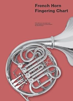 Paperback French Horn Fingering Chart Book