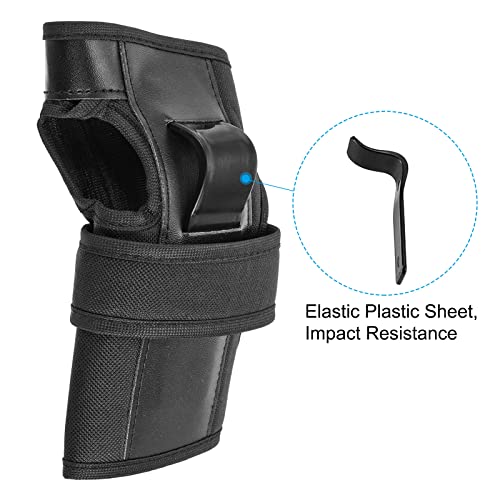 Patikil Xl Size Adult/Youth Knee Pads Elbow Pads Wrist Guards, 3 In 1 Protective Gear Set For Roller Cycling Skateboarding Bmx Bike Inline Skating Scooter Riding, Black #TOP4