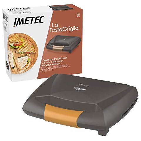 Imetec La TostaGriglia, Sandwichera, Tostadora, 900W Cover
