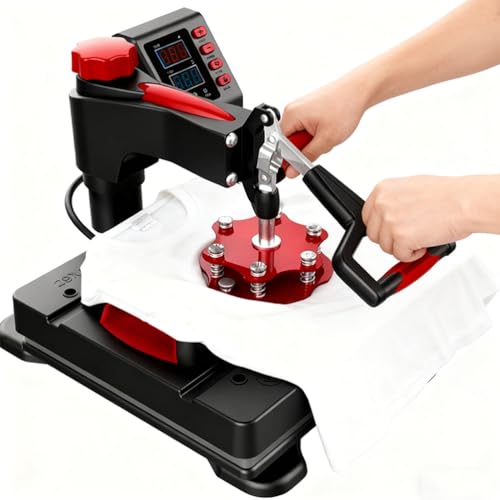 Máquina de grabado térmico combo 8 en 1 digital miniatura 7