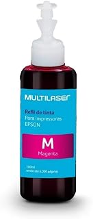 Refil de Tinta para Impressoras Epson 100ml Cor Magenta Multilaser - RF007