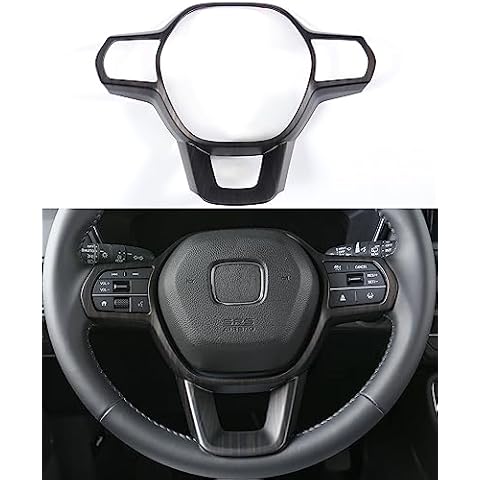 for Honda Civic 2022 2023 2024 2025, for Honda CRV 2023 2024 2025 Steering Wheel Trims, Luxurious Interior Wood Grain Molding for Honda Civic 11th Gen, for The New CR-V- Wood Cover