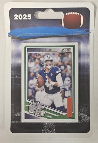 2025 Score Football Panini Dallas Blister Packed Team Set Cowboys 11 Cards W/Drafted Rookies