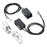 2 Pack WB2X8228 Element Receptacle and Wire Kit Replacement for GE Electric Hotpoint Kenmore Range Electric Stove Burners, Replace 250535, AP2013499, PS242972