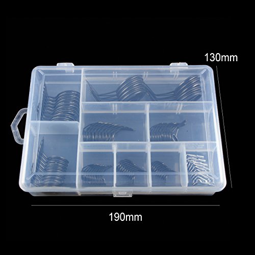 Iztor 90Pcs 9 Sizes Fishing Rod Guide Tip Fishing Line Spinning Guide Eyes Rings Tip Top Repair Kit Set #TOP3