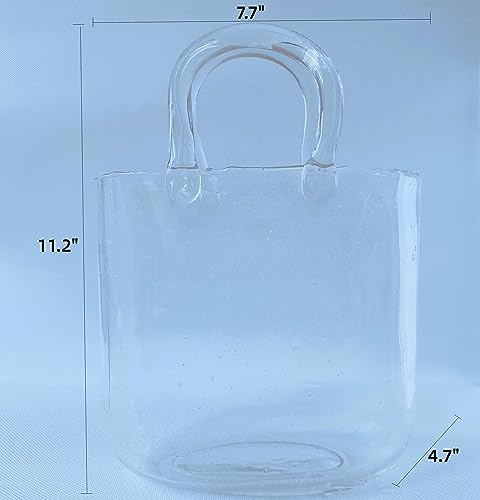 Vase en verre résistant pour éviter les chutes sur table et bureau - 6