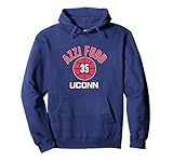 UConn Basketball: Azzi Fudd Name Number Ball Pullover Hoodie