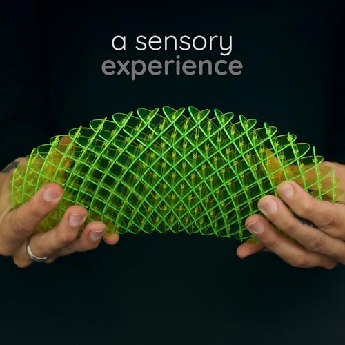 Image of Morf Fidget Worm Toy - Flexible 3D Sensory Slug Figgy Toy for Kids, Teens, and Adults - Stretchy, Quiet, Stress and Anxiety Relief, Focus - For Play, School, Work Gifts, Great For Classroom and Office