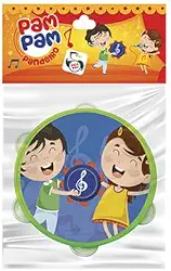 Pandeiro Grande, Pica Pau Brinquedos, Multicor